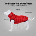 Manteau réversible imperméable pour chiens - Veste hivernale épaisse et chaude pour petits et grands chiens - PawHarmony