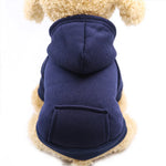 Hoodie confortable pour chats et petits chiens - Tenue chaude automne/hiver - PawHarmony