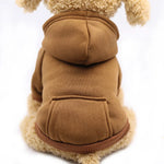 Hoodie confortable pour chats et petits chiens - Tenue chaude automne/hiver - PawHarmony