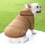 Hoodie confortable pour chats et petits chiens - Tenue chaude automne/hiver - PawHarmony