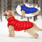 Manteau réversible imperméable pour chiens - Veste hivernale épaisse et chaude pour petits et grands chiens - PawHarmony