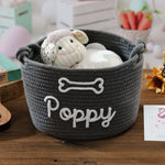 Panier à jouets pour chiens et chats personnalisé – Organisation chic et pratique - PawHarmony