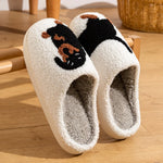 Chaussons douillets femme : Design mignon de chien pour vos moments cocooning - PawHarmony