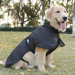 Manteau hivernal réfléchissant pour chiens moyens et grands - Imperméable et coupe-vent - PawHarmony