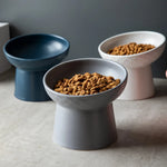 Gamelle élevée en Céramique – Confort et design scandinave pour chats et chiens - PawHarmony