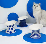 Gamelle surélevée en céramique – Design pour chats et petits chiens - PawHarmony