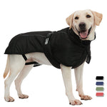 Manteau hivernal réfléchissant pour chiens moyens et grands - Imperméable et coupe-vent - PawHarmony