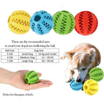 Balle interactive en caoutchouc pour chiens – Jouet durable pour mâcher et nettoyer les dents - PawHarmony