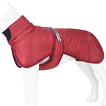 Manteau hivernal réfléchissant pour chiens moyens et grands - Imperméable et coupe-vent - PawHarmony