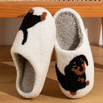 Chaussons douillets femme : Design mignon de chien pour vos moments cocooning - PawHarmony