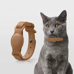 Collier Premium en cuir vegan pour AirTag – Sécurité & élégance pour chats  et chiens - PawHarmony