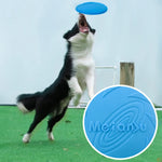 Jouet Frisbee pour chiens - Disque volant multicolore pour jeux et entraînement - PawHarmony