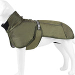 Manteau hivernal réfléchissant pour chiens moyens et grands - Imperméable et coupe-vent - PawHarmony